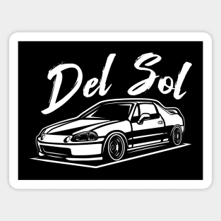 JDM Del Sol Legend Vintage Style Magnet